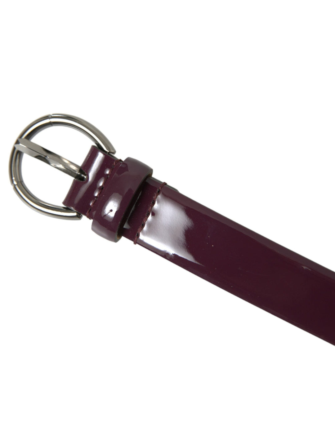  - Dolce & Gabbana Elegant Maroon Leather Waist Belt - WMB317 - 95 - Ask Me Wear