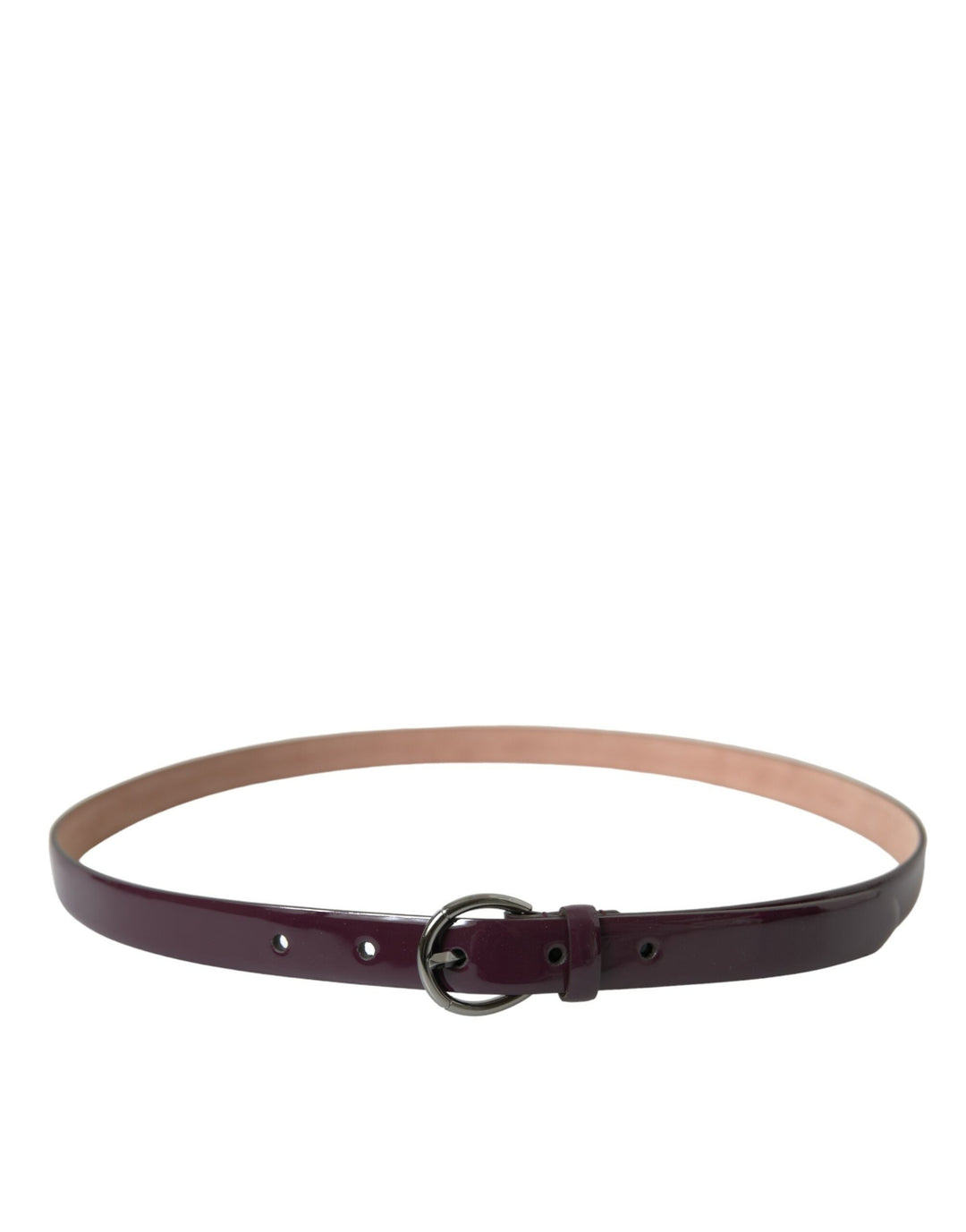  - Dolce & Gabbana Elegant Maroon Leather Waist Belt - WMB317 - 95 - Ask Me Wear