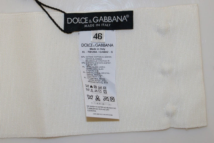  - Dolce & Gabbana Embellished Snap Button Waist Belt - GRD10993 - 3 - Ask Me Wear