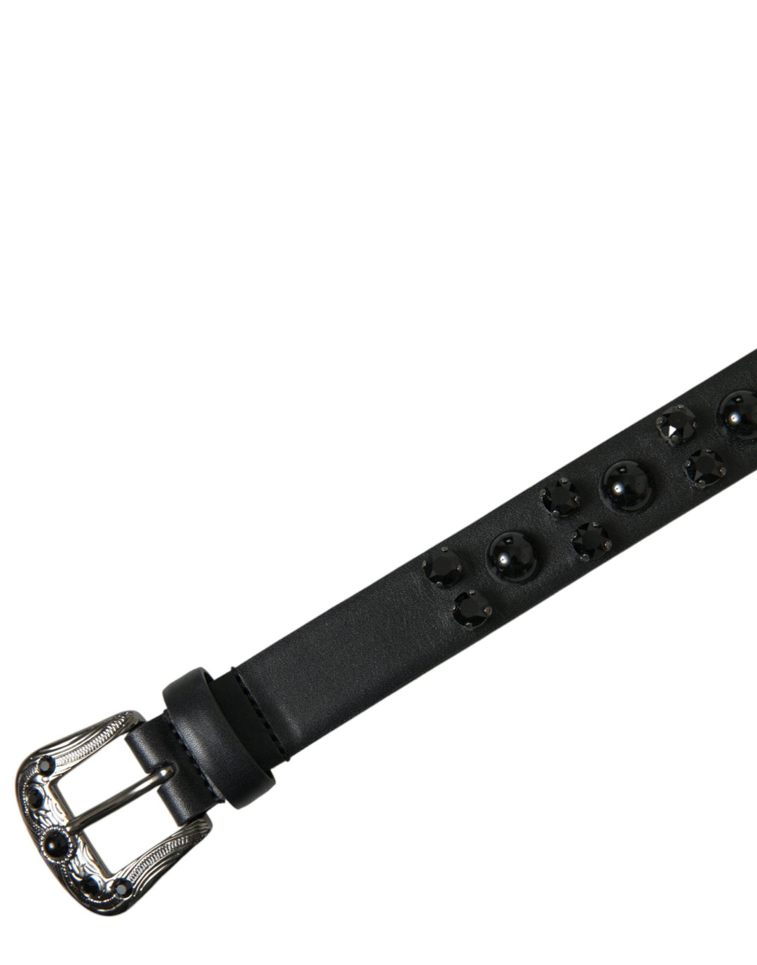  - Dolce & Gabbana Engraved Logo Leather Waist Belt - WMB343 - 95 - Ask Me Wear