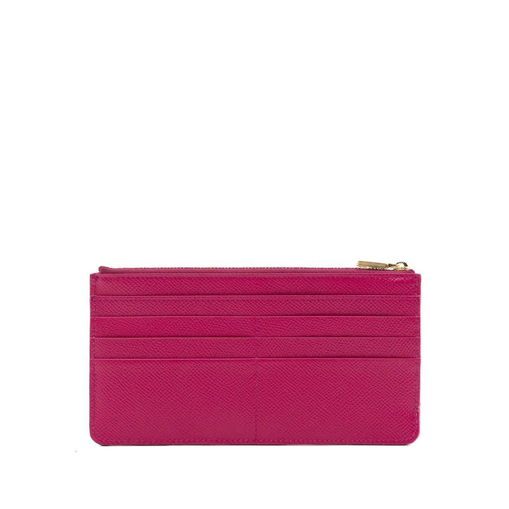  - Dolce & Gabbana Fuchsia Leather Wallet - DO& - 751467520037380 - Ask Me Wear