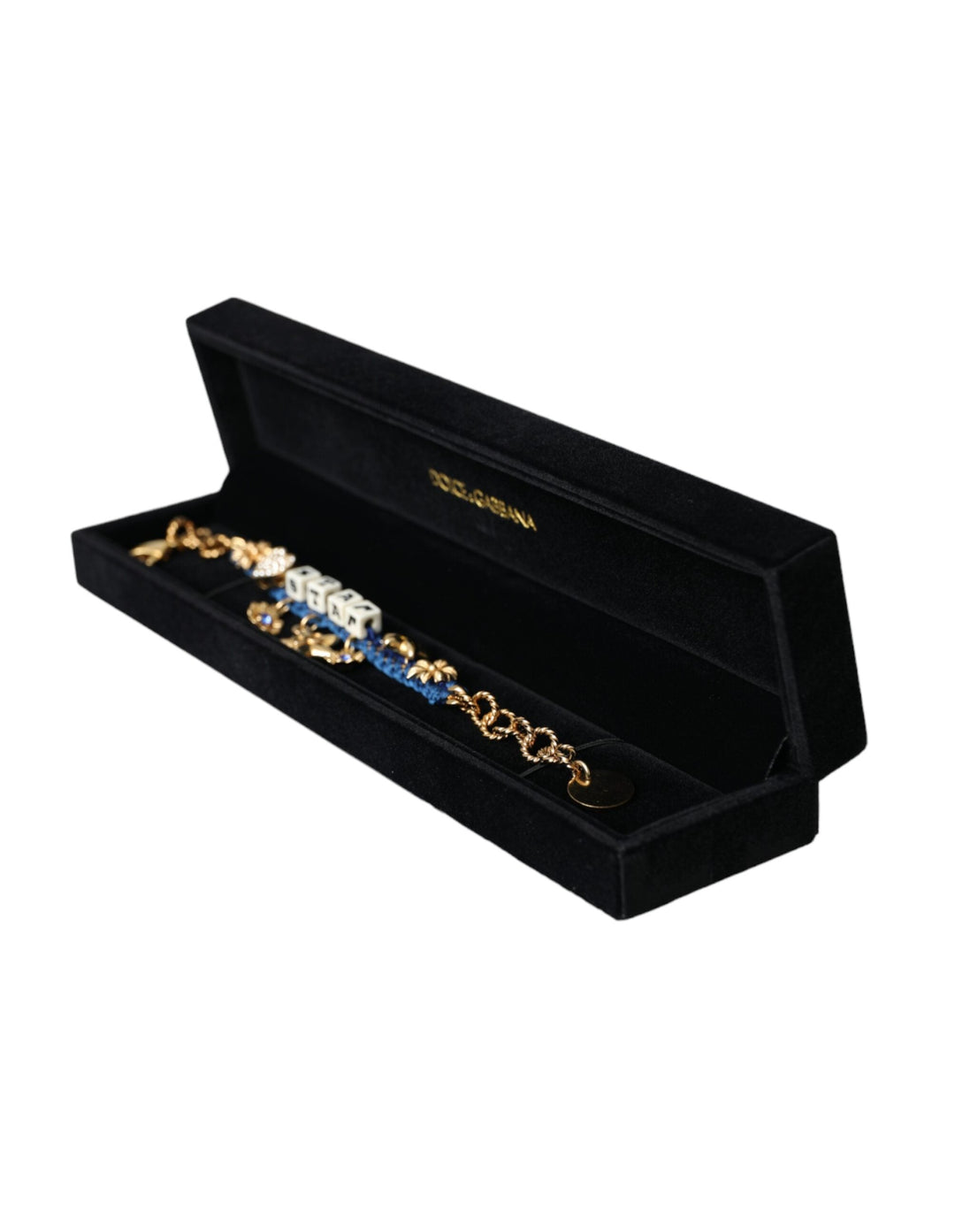  - Dolce & Gabbana Gold Tone Brass Chain Star Fashion Bracelet - SMY10299 - Ask Me Wear