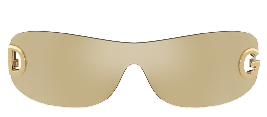 Dolce & Gabbana KIDSSunglasses - Dolce & Gabbana KIDS DX 2001 02/6E Shield Metal Gold Sunglasses with Gold Mirror Lens - DX_2001_02/6E_28mm - Ask Me Wear