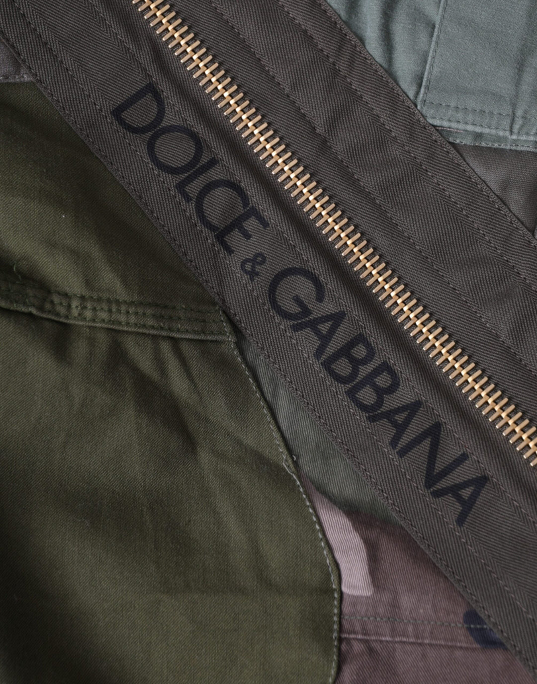  - Dolce & Gabbana Military Green Patchwork Rucksack Backpack Bag - BAG1481 - Ask Me Wear