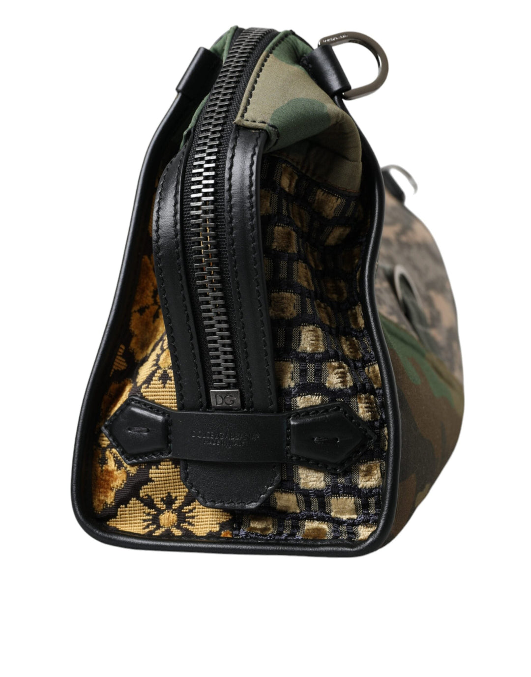  - Dolce & Gabbana Multicolor Camouflage Patchwork Crossbody Bag - BAG1472 - Ask Me Wear