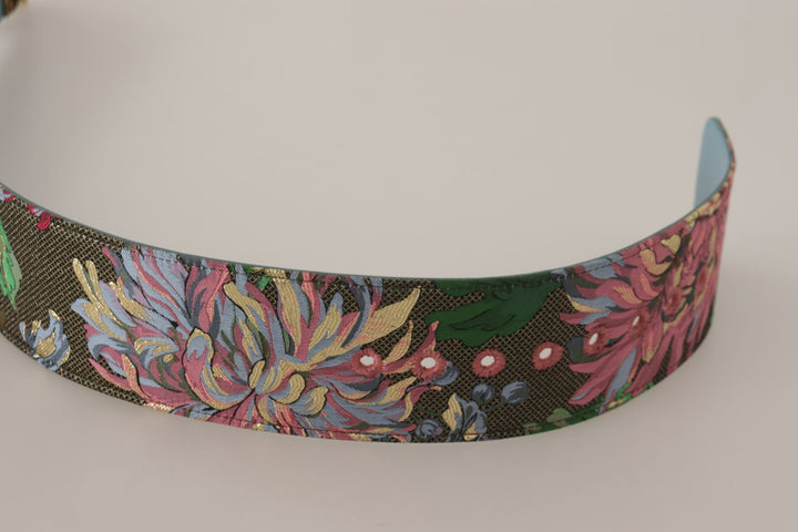  - Dolce & Gabbana Multicolor Leather Logo Buckle Belt - WMB201 - 70 - Ask Me Wear