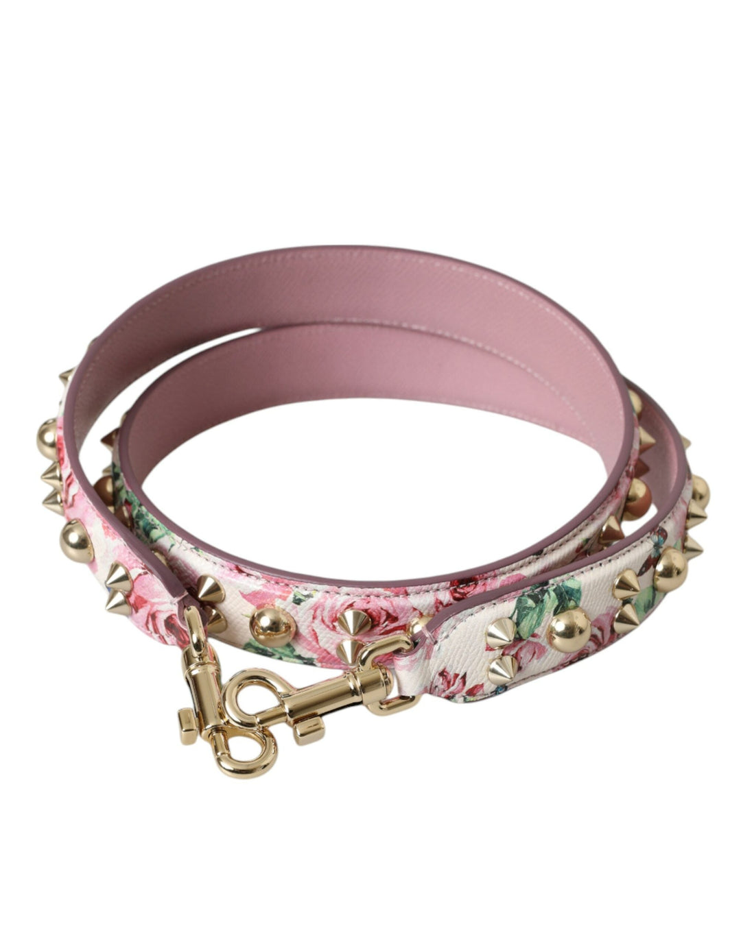  - Dolce & Gabbana Pink Floral Handbag Accessory Shoulder Strap - WMB309 - Ask Me Wear