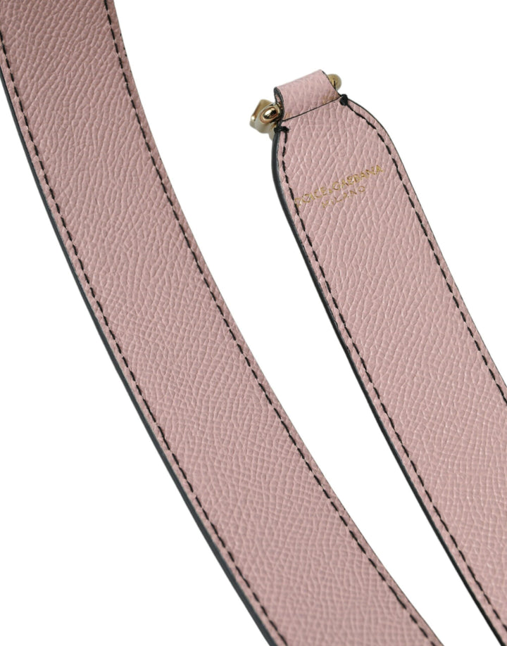  - Dolce & Gabbana Pink Leather Handbag Accessory Shoulder Strap - WMB306 - Ask Me Wear