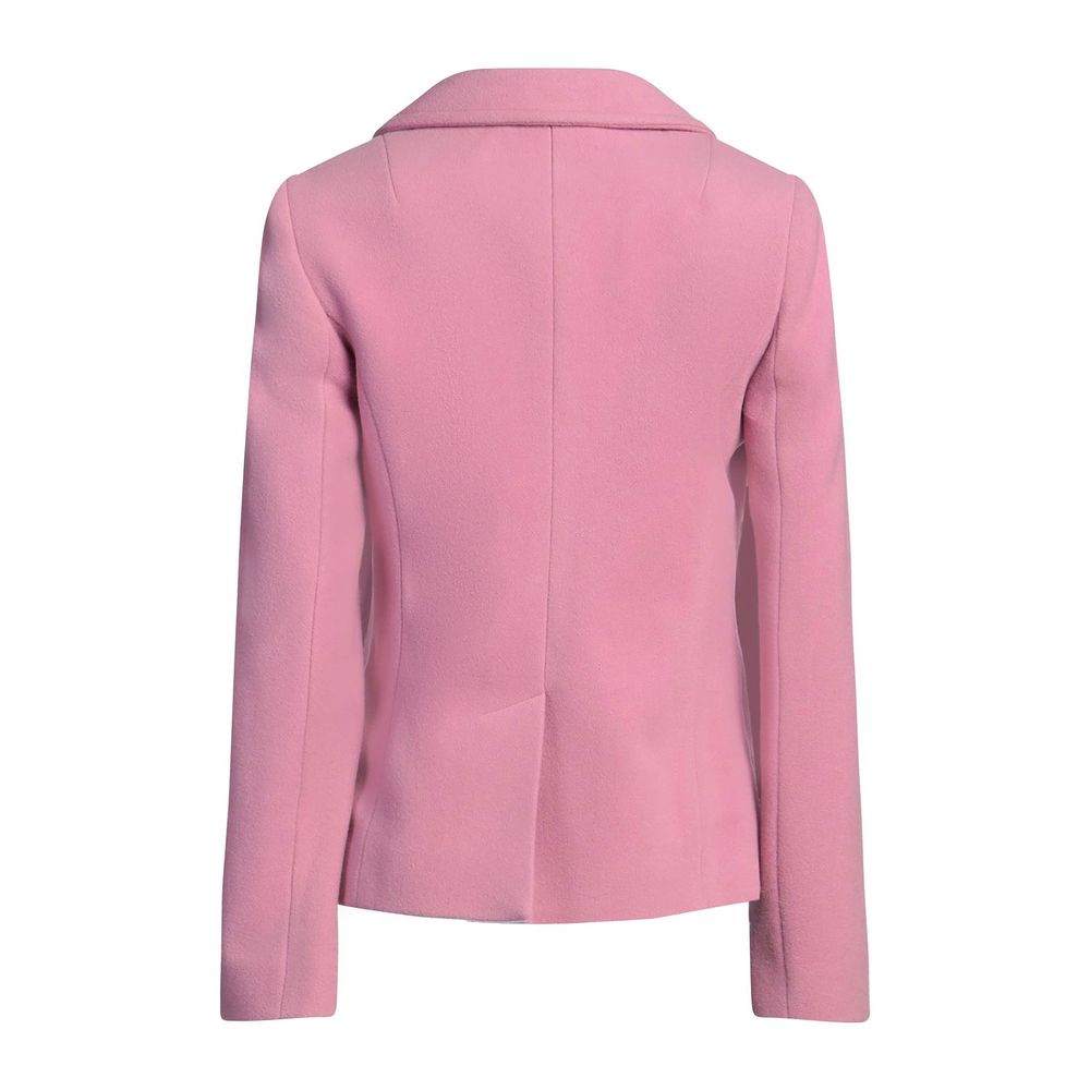  - Dolce & Gabbana Pink Wool Jackets & Coat - DO - 13859 - IT38|XS - Ask Me Wear