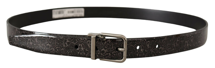  - Dolce & Gabbana Sleek Grosgrain Leather Belt with Metal Buckle - BEL8461 - 90 - Ask Me Wear