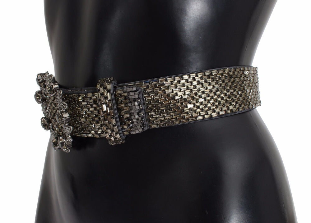  - Dolce & Gabbana Swarovski Crystal Sequined Waist Belt - BA003 - 65 - Ask Me Wear