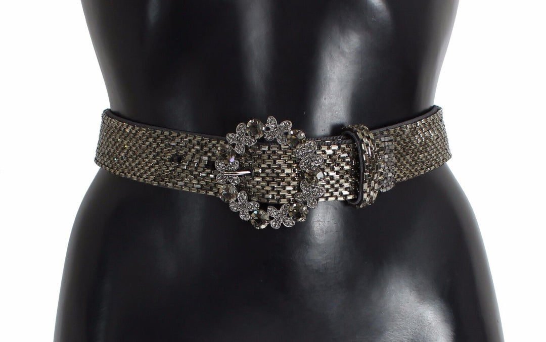  - Dolce & Gabbana Swarovski Crystal Sequined Waist Belt - BA003 - 65 - Ask Me Wear