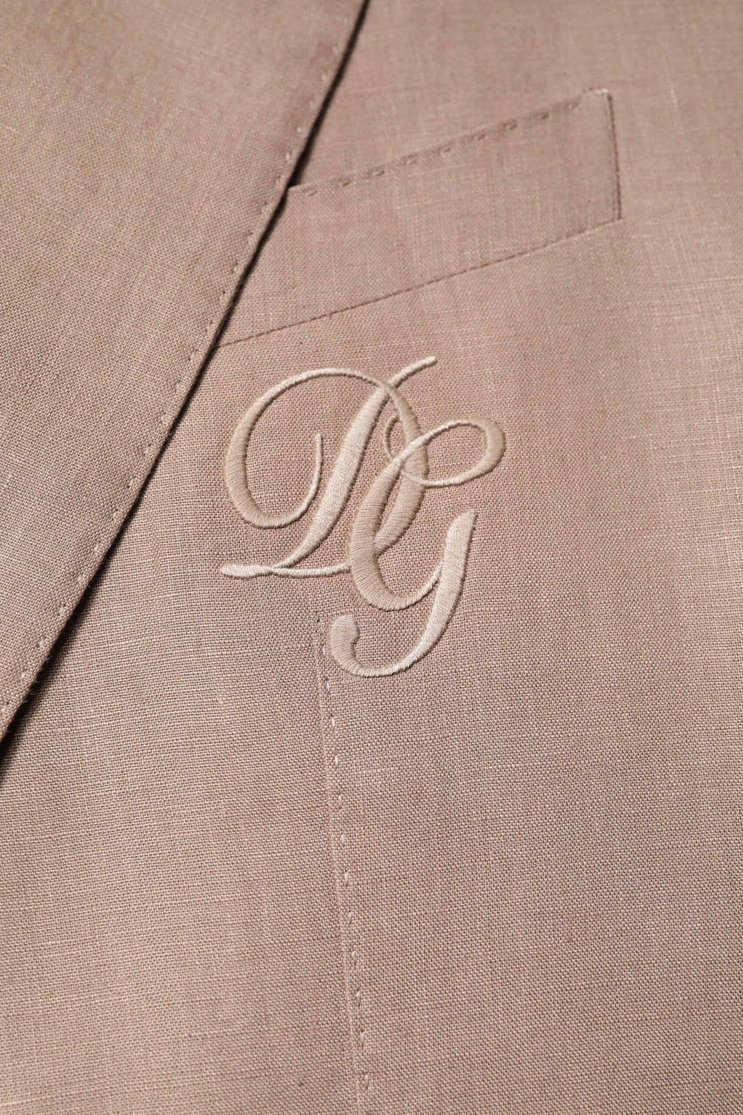Dolce & Gabbana - Dolce & Gabbana Beige TAORMINA Single Breasted Coat Blazer - KOS2315 - 58 - Ask Me Wear
