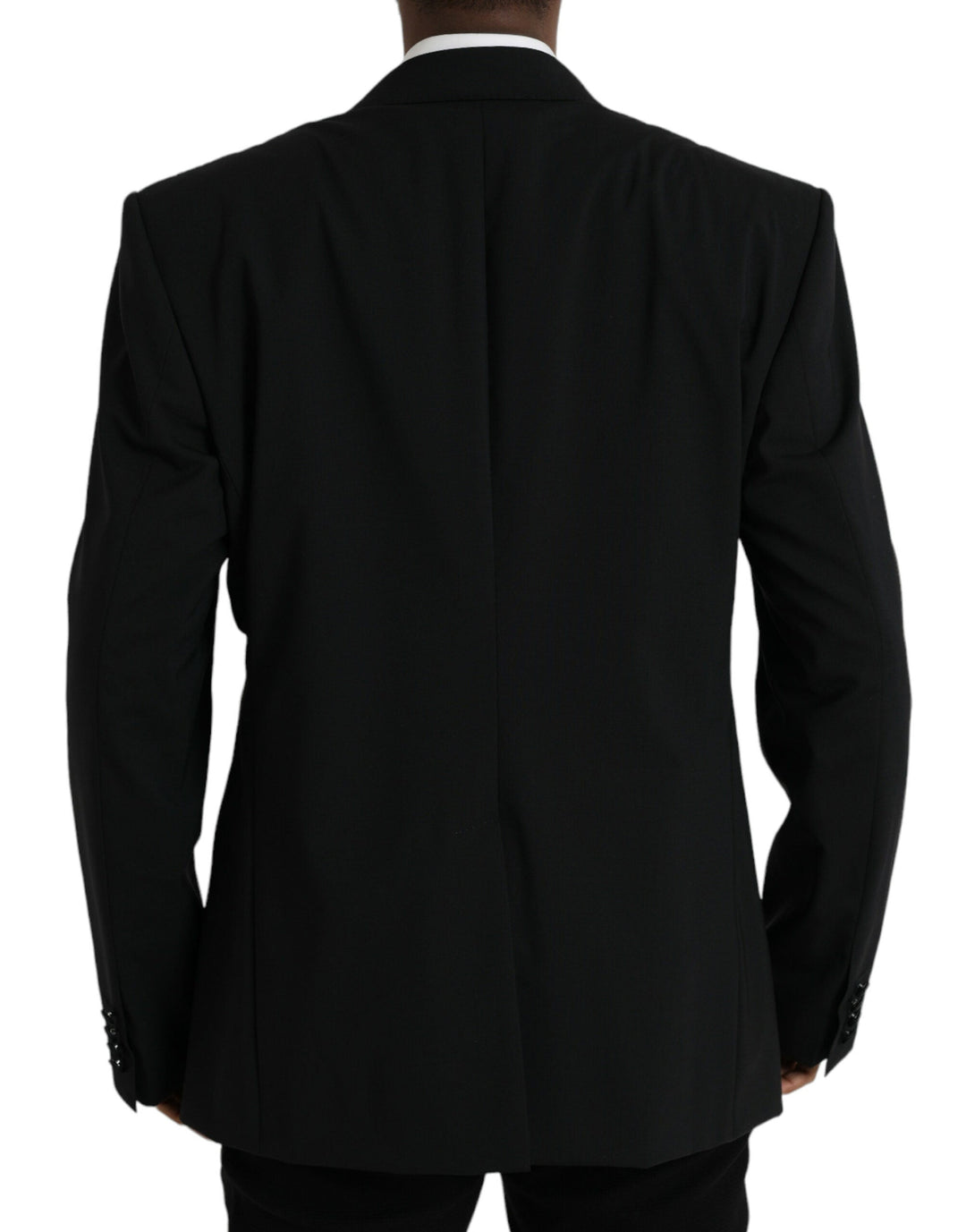 Dolce & Gabbana - Dolce & Gabbana Black SICILIA Single Breasted Coat Blazer - JKT4020 - 58 - Ask Me Wear