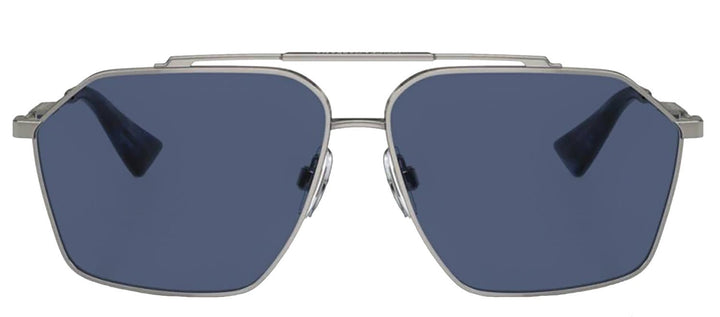DOLCE & GABBANASunglasses - DOLCE & GABBANA DG 2303 04/80 Pilot Gunmetal Metal Sunglasses with Dark Blue Lens - DG_2303_04/80_61mm - Ask Me Wear