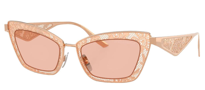 DOLCE & GABBANASunglasses - DOLCE & GABBANA DG 2311 129884 Cat Eye Rose Gold Steel Sunglasses with Dark Pink Lens - DG_2311_129884_51mm - Ask Me Wear