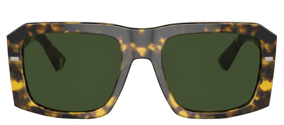 DOLCE & GABBANASunglasses - DOLCE & GABBANA DG 4430 343371 Square Havana Yellow Acetate Sunglasses with Dark Green Lens - DG_4430_343371_54mm - Ask Me Wear