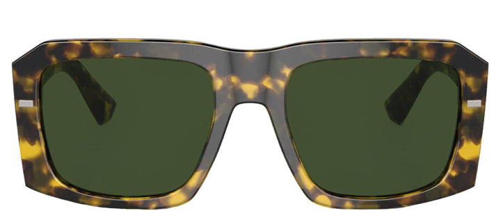 DOLCE & GABBANASunglasses - DOLCE & GABBANA DG 4430 343371 Square Havana Yellow Acetate Sunglasses with Dark Green Lens - DG_4430_343371_54mm - Ask Me Wear