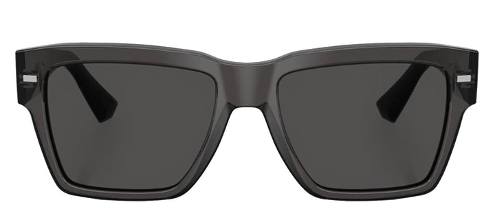 DOLCE & GABBANASunglasses - DOLCE & GABBANA DG 4431 316087 Square Transparent Grey Acetate Sunglasses with Dark Grey Lens - DG_4431_316087_55mm - Ask Me Wear