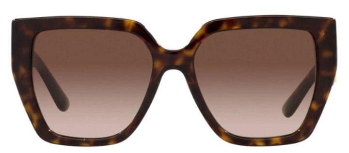 DOLCE & GABBANASunglasses - DOLCE & GABBANA DG 4438F 502/13 Square Havana Acetate Sunglasses with Gradient Brown Lens - DG_4438F_502/13_55mm - Ask Me Wear