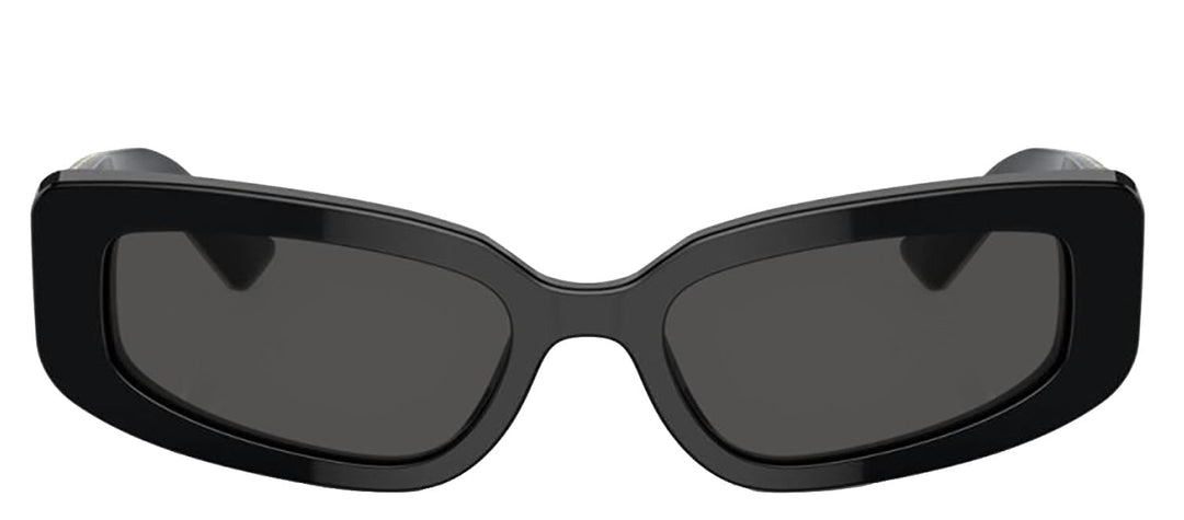 DOLCE & GABBANASunglasses - DOLCE & GABBANA DG 4445 335587 Cat Eye Black Acetate Sunglasses with Dark Grey Lens - DG_4445_335587_54mm - Ask Me Wear