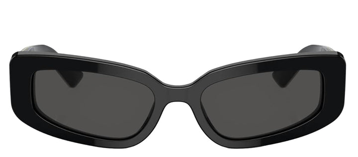 DOLCE & GABBANASunglasses - DOLCE & GABBANA DG 4445 335587 Cat Eye Black Acetate Sunglasses with Dark Grey Lens - DG_4445_335587_54mm - Ask Me Wear