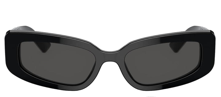 DOLCE & GABBANASunglasses - DOLCE & GABBANA DG 4445 501/87 Cat Eye Black Acetate Sunglasses with Dark Grey Lens - DG_4445_501/87_54mm - Ask Me Wear