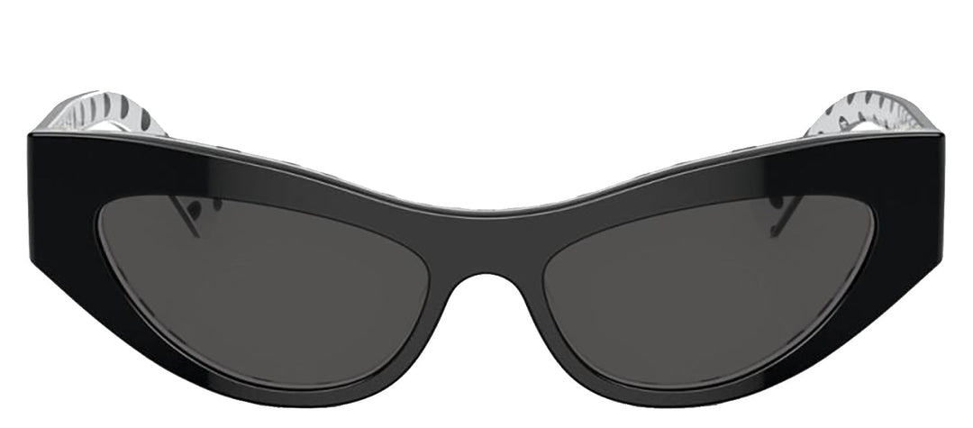 DOLCE & GABBANASunglasses - DOLCE & GABBANA DG 4450 331687 Cat Eye Acetate Sunglasses with Dark Grey Lens - DG_4450_331687_52mm - Ask Me Wear