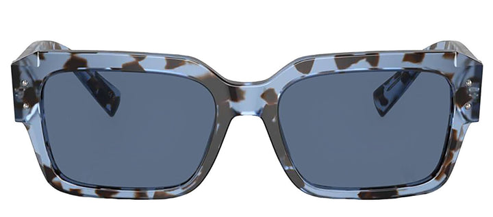 DOLCE & GABBANASunglasses - DOLCE & GABBANA DG 4460 339280 Square Havana Blue Acetate Sunglasses with Dark Blue Lens - DG_4460_339280_56mm - Ask Me Wear