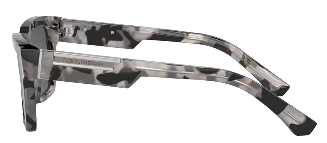 DOLCE & GABBANASunglasses - DOLCE & GABBANA DG 4465 343587 Pilot Havana Grey Acetate Sunglasses with Dark Grey Lens - DG_4465_343587_55mm - Ask Me Wear