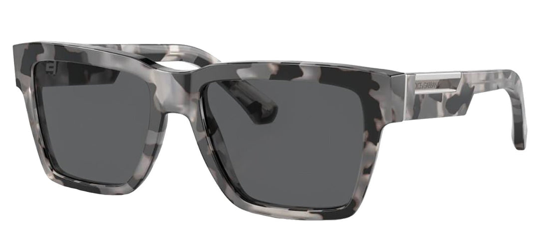 DOLCE & GABBANASunglasses - DOLCE & GABBANA DG 4465F 343587 Pilot Havana Grey Acetate Sunglasses with Dark Grey Lens - DG_4465F_343587_55mm - Ask Me Wear