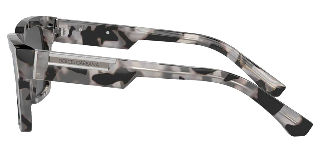 DOLCE & GABBANASunglasses - DOLCE & GABBANA DG 4465F 343587 Pilot Havana Grey Acetate Sunglasses with Dark Grey Lens - DG_4465F_343587_55mm - Ask Me Wear