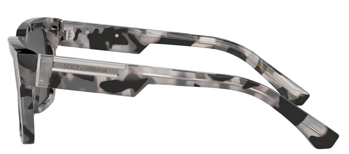 DOLCE & GABBANASunglasses - DOLCE & GABBANA DG 4465F 343587 Pilot Havana Grey Acetate Sunglasses with Dark Grey Lens - DG_4465F_343587_55mm - Ask Me Wear