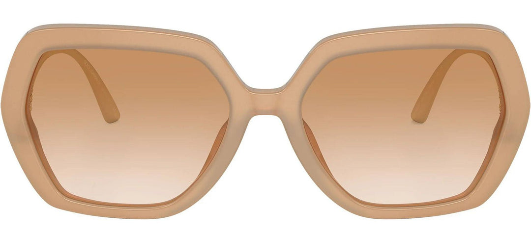 DOLCE & GABBANASunglasses - DOLCE & GABBANA DG 4468BF 34373B Irregular Opal Beige Acetate Sunglasses with Clear Gradient Light Brown Lens - DG_4468BF_34373B_58mm - Ask Me Wear