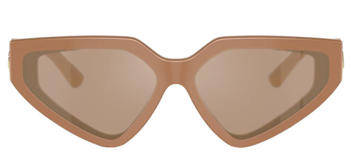 DOLCE & GABBANASunglasses - DOLCE & GABBANA DG 4469 32925A Butterfly Full Camel Acetate Sunglasses with Light Brown Mirror Flash Gold Lens - DG_4469_32925A_59mm - Ask Me Wear