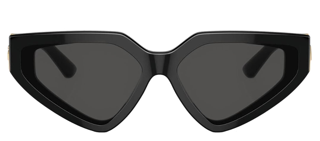 DOLCE & GABBANASunglasses - DOLCE & GABBANA DG 4469 501/87 Butterfly Black Acetate Sunglasses with Dark Grey Lens - DG_4469_501/87_59mm - Ask Me Wear