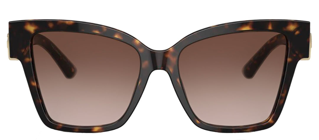 DOLCE & GABBANA Sample Sale DOLCE & GABBANA DG 4470F 502/13 Square Havana Acetate Sunglasses with Brown Gradient Lens - Apparel & Accessories > Clothing Accessories > Sunglasses Sunglasses | Designer outlet