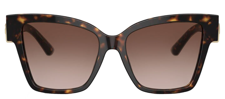 DOLCE & GABBANA Sample Sale DOLCE & GABBANA DG 4470F 502/13 Square Havana Acetate Sunglasses with Brown Gradient Lens - Apparel & Accessories > Clothing Accessories > Sunglasses Sunglasses | Designer outlet