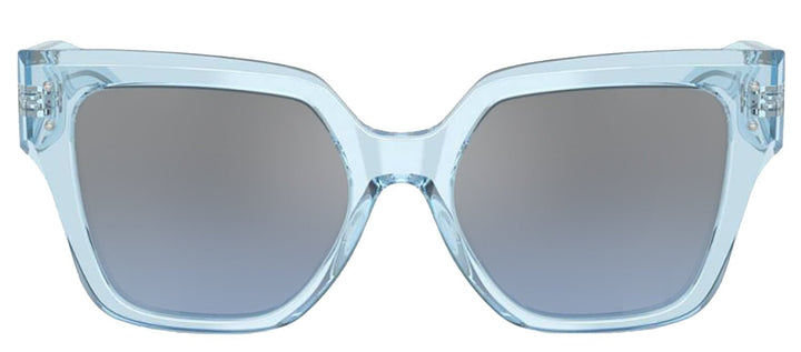 DOLCE & GABBANASunglasses - DOLCE & GABBANA DG 4471F 33227C Square Transparent Blue Acetate Sunglasses with Light Blue Mirror Silver Gradient Lens - DG_4471F_33227C_52mm - Ask Me Wear