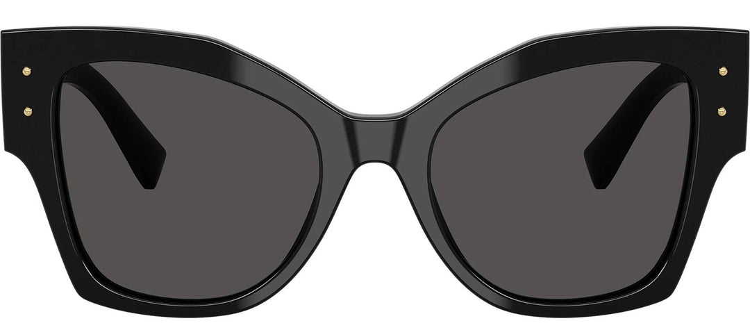 DOLCE & GABBANASunglasses - DOLCE & GABBANA DG 4478 501/87 Cat Eye Black Acetate Sunglasses with Dark Grey Lens - DG_4478_501/87_53mm - Ask Me Wear
