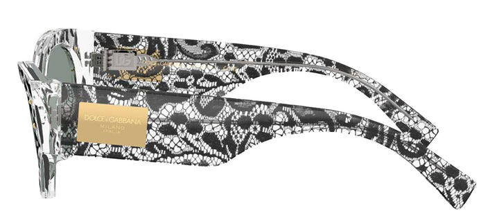 DOLCE & GABBANASunglasses - DOLCE & GABBANA DG 4480F 3287/1 Butterfly Black Lace Acetate Sunglasses with Grey Lens - DG_4480F_3287/1_53mm - Ask Me Wear