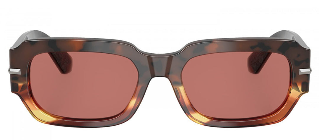 DOLCE & GABBANASunglasses - DOLCE & GABBANA DG 4485F 3438M6 Rectangle Havana Warm Brown Acetate Sunglasses with Bordeaux Lens - DG_4485F_3438M6_54mm - Ask Me Wear