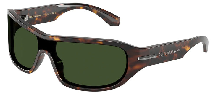 DOLCE & GABBANA Sample Sale DOLCE & GABBANA DG 4486 502/71 Rectangle Havana Acetate Sunglasses with Dark Green Lens - Apparel & Accessories > Clothing Accessories > Sunglasses Sunglasses | Designer outlet