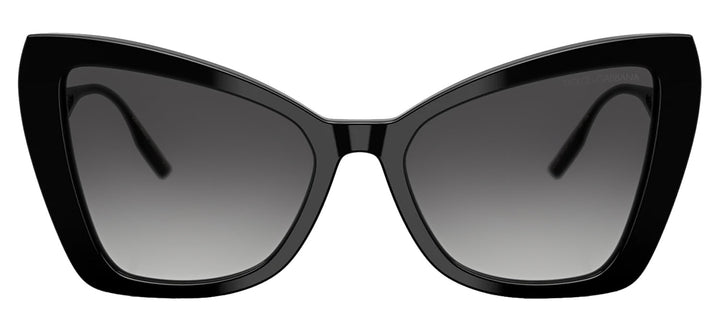 DOLCE & GABBANASunglasses - DOLCE & GABBANA DG 4489 501/8G Cat Eye Black Acetate Sunglasses with Grey Gradient Lens - DG_4489_501/8G_55mm - Ask Me Wear