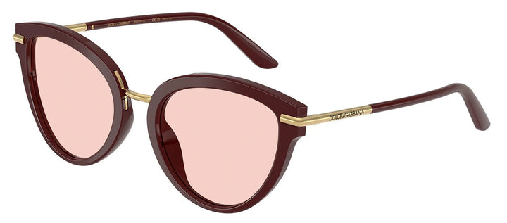 DOLCE & GABBANASunglasses - DOLCE & GABBANA DG 4492 3091P5 Butterfly Bordeaux Acetate Sunglasses with Photo Pink To Dark Purple Lens - DG_4492_3091P5_55mm - Ask Me Wear