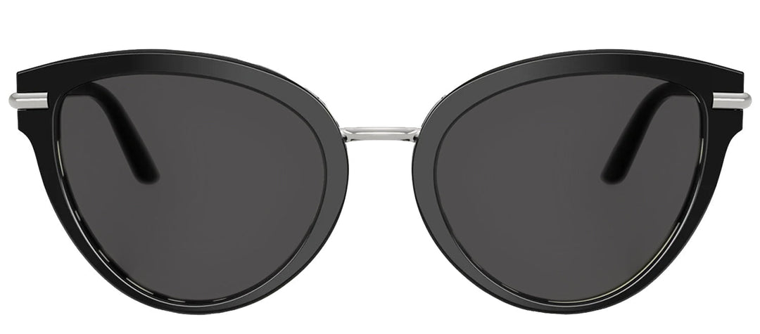 DOLCE & GABBANASunglasses - DOLCE & GABBANA DG 4492 33728G Butterfly Top Black On Zebra Acetate Sunglasses with Dark Grey Lens - DG_4492_33728G_55mm - Ask Me Wear