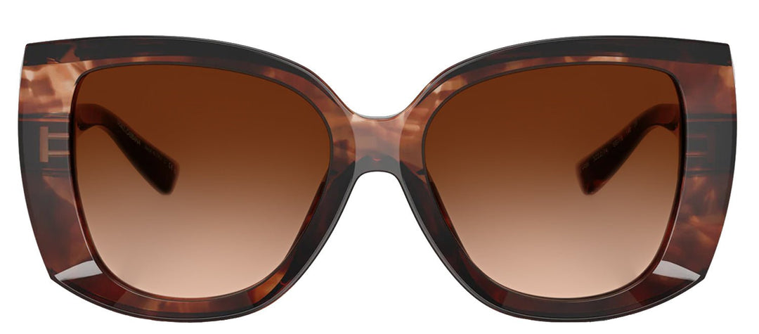 DOLCE & GABBANASunglasses - DOLCE & GABBANA DG 4495 322274 Square Dark Red Havana Acetate Sunglasses with Brown Gradient Lens - DG_4495_322274_56mm - Ask Me Wear