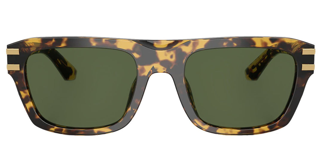 DOLCE & GABBANASunglasses - DOLCE & GABBANA DG 4496 333071 Rectangle Yellow Havana Acetate Sunglasses with Dark Green Lens - DG_4496_333071_54mm - Ask Me Wear