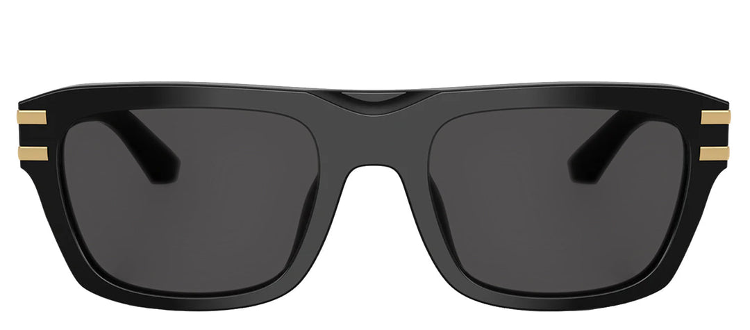 DOLCE & GABBANASunglasses - DOLCE & GABBANA DG 4496 501/87 Rectangle Black Acetate Sunglasses with Dark Grey Lens - DG_4496_501/87_54mm - Ask Me Wear