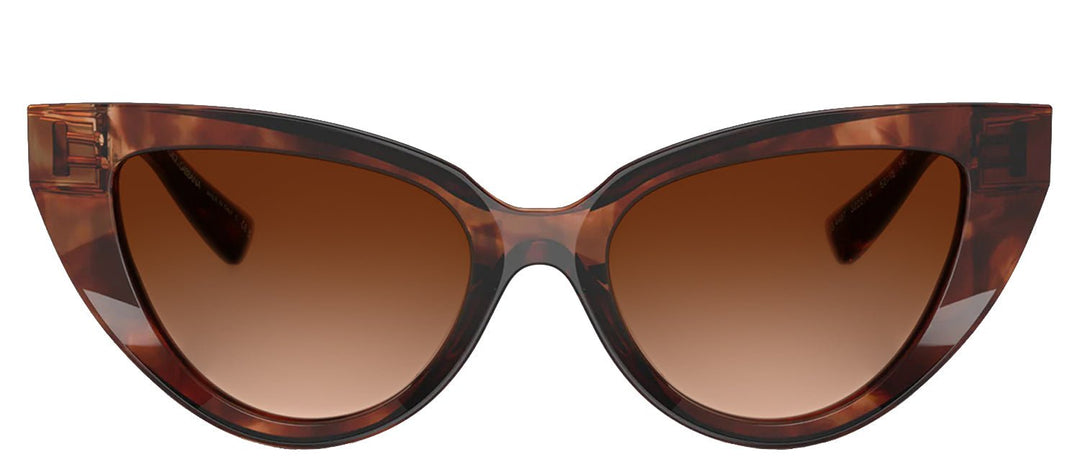 DOLCE & GABBANASunglasses - DOLCE & GABBANA DG 4497 322274 Cat Eye Dark Red Havana Acetate Sunglasses with Brown Gradient Lens - DG_4497_322274_52mm - Ask Me Wear